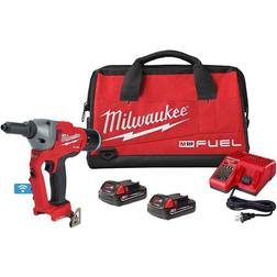 Milwaukee M18 FUELâ¢ 1/4# Blind Rivet Tool w/ ONE-KEYâ¢ Kit By International Tool